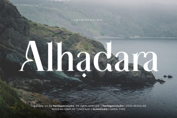 Alhadara: A Font for Elegant Campaigns