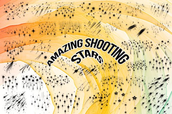 Amazing Shooting Stars Font