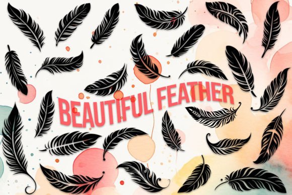 Beautiful Feather Font for Creative Projects