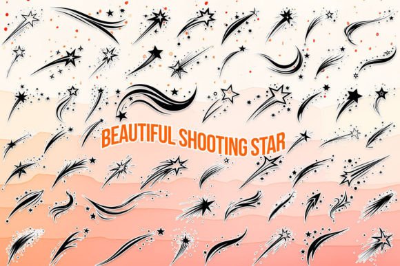 Beautiful Shooting Star Font