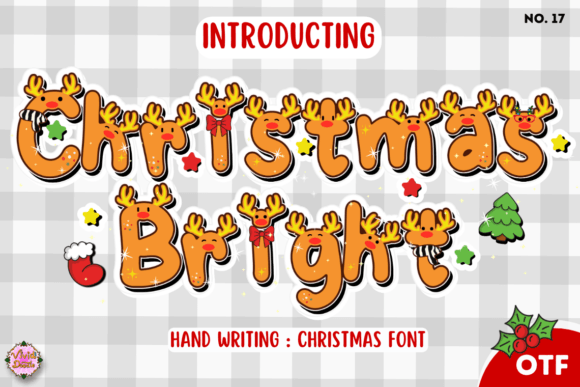Christmas Bright 17: A Festive Typeface