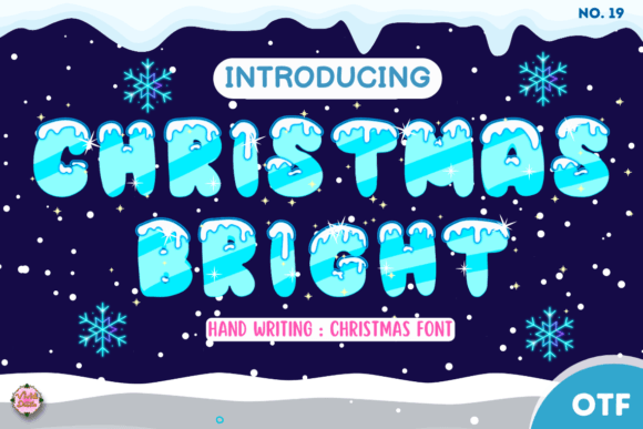 Christmas Bright 19: A Festive Font for Business