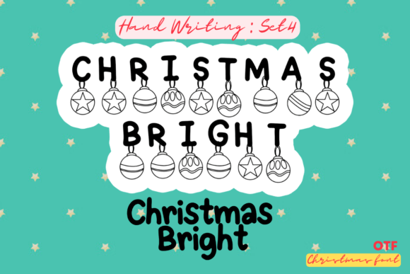 Christmas Bright 4: A Festive Typeface