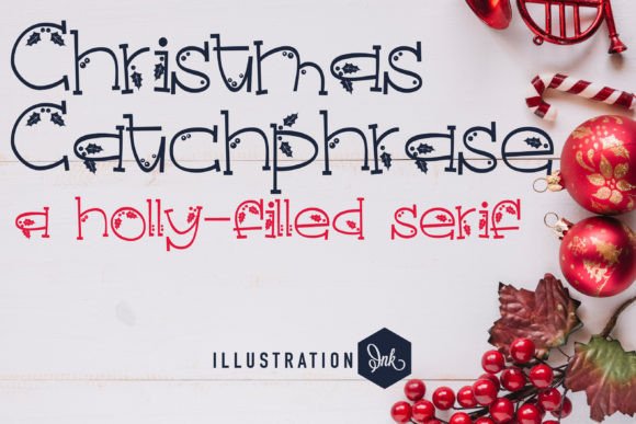 Christmas Catchphrase Font