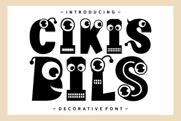 Cikis Bils: A Funky Font for Business