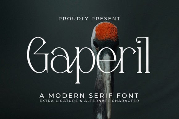Gaperil: A Premium Serif Font for Business