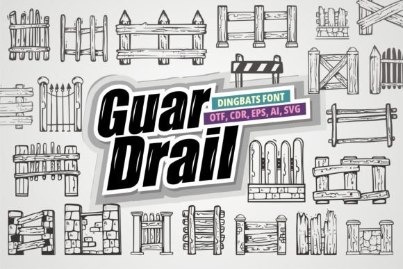 Guardrail: A Playful Dingbat Font