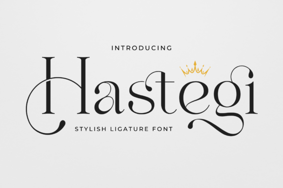 Hastegi: A Bold Serif for Real Projects