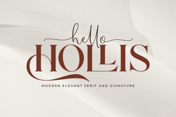 Hello Hollis: A Versatile Serif Font for Creative Projects