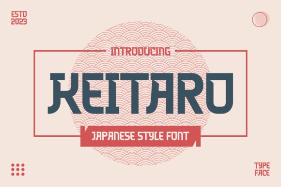 Keitaro: A Japanese Font for Creative Makers