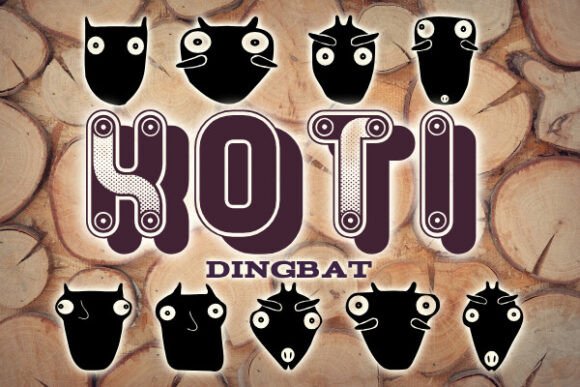 Koti: A Bold Dingbat for Creative Projects