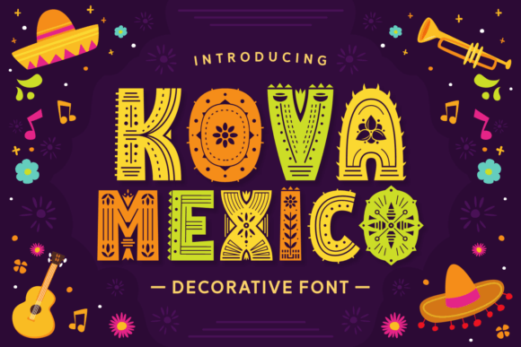 Kova Mexico Font for Creative Makers
