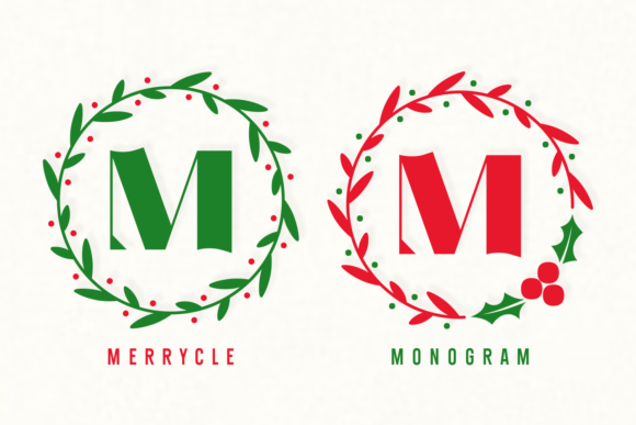 Merrycle Monogram: A Font for Elegant Branding