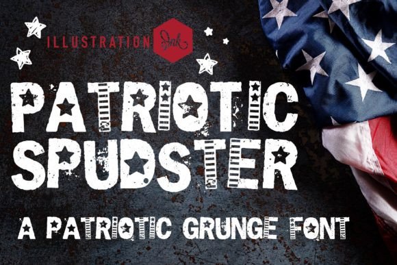 Patriotic Spudster Font