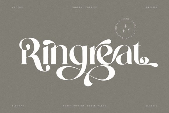 Ringreat: A Font for Elegance