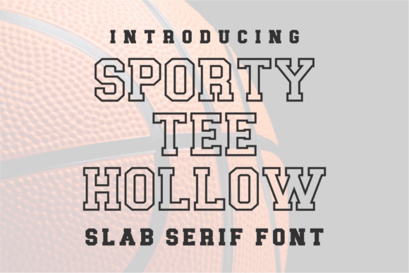 Sporty Tee Hollow Font Review