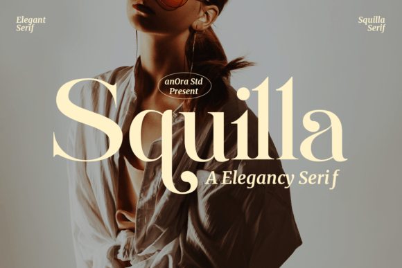 Squilla: A Serif Font for Professional Branding