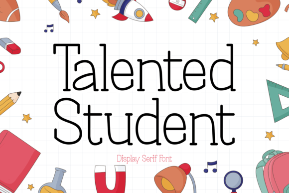 Talented Student Font