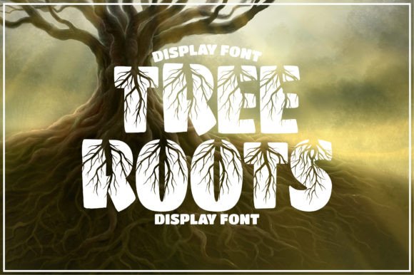 Tree Roots Font for Business