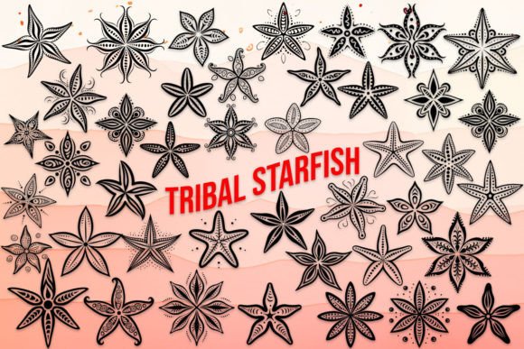 Tribal Starfish Font for Creative Projects