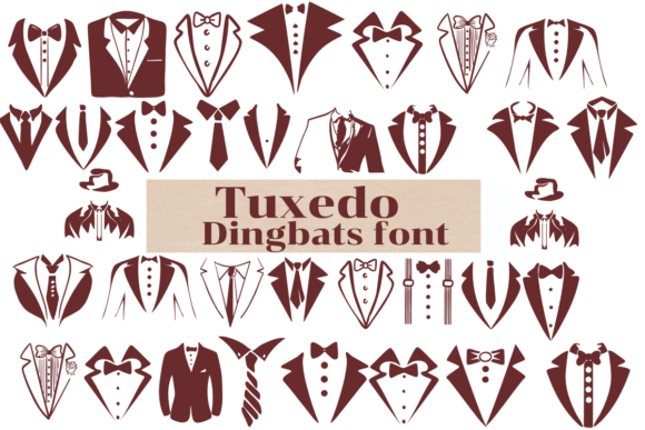 Tuxedo: A Classy Dingbat Font