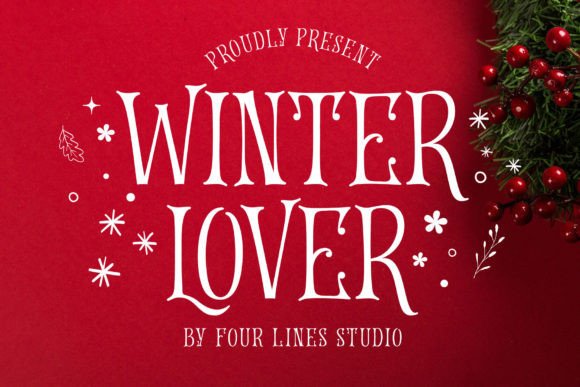 Winter Lover is a serif font that brings a touch of elegance and seasonal charm to digital projects. I first encountered it while designing a boutique online store’s homepage, looking for a typeface that could balance sophistication with a friendly, approachable vibe. Winter Lover fit perfectly—its curves and flourishes felt just right for a holiday-themed shop without being too ornate or difficult to read.