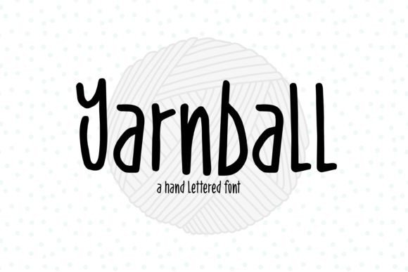 Yarnball: A Cozy Handwritten Font
